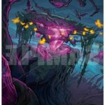 MTG Ikoria: Lair of Behemoths "Indatha Triome" Wall Scroll