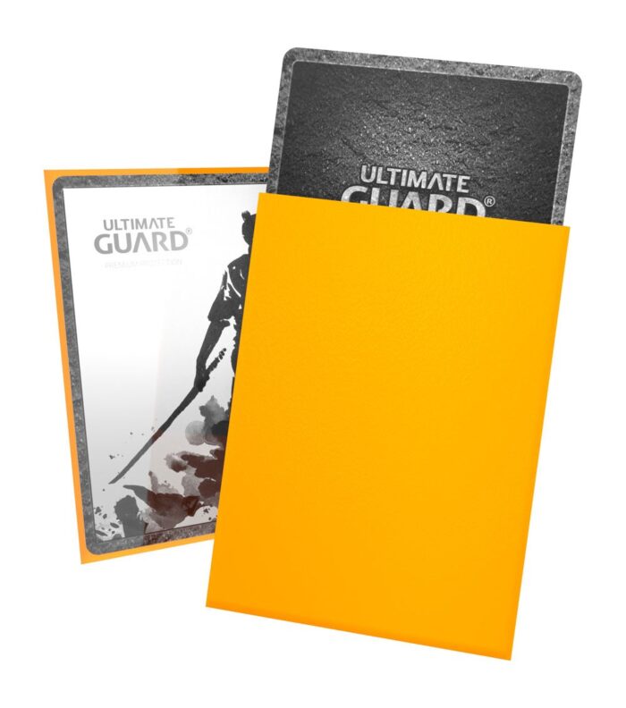 Ultimate Guard Katana Sleeves Standard Size Yellow (100) - Image 3