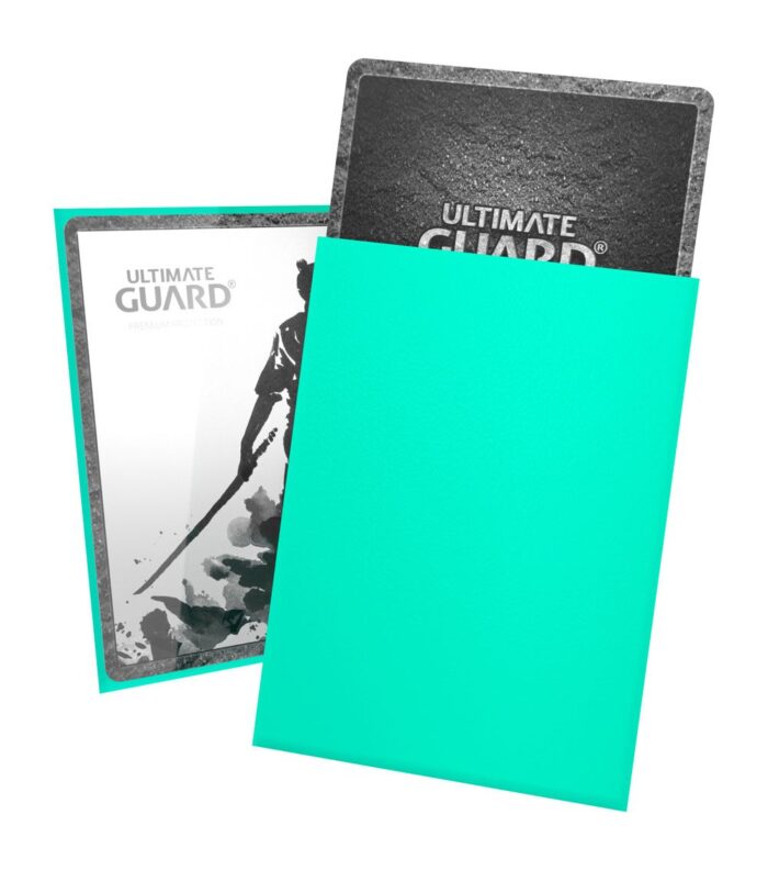 Ultimate Guard Katana Sleeves Standard Size Turquoise (100) - Image 3