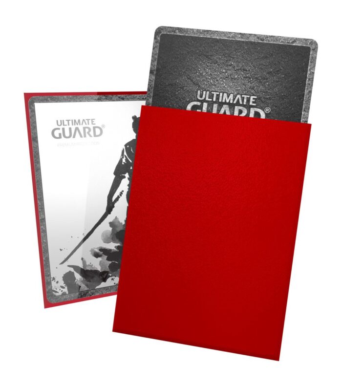 Ultimate Guard Katana Sleeves Standard Size Red (100) - Image 2