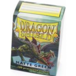 Dragon Shield Standard Sleeves - Matte Green (100 Sleeves)