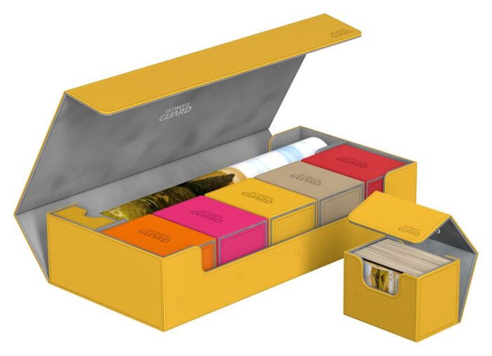 Ultimate Guard Superhive 550+ Standard Size XenoSkin™ Amber - Image 2