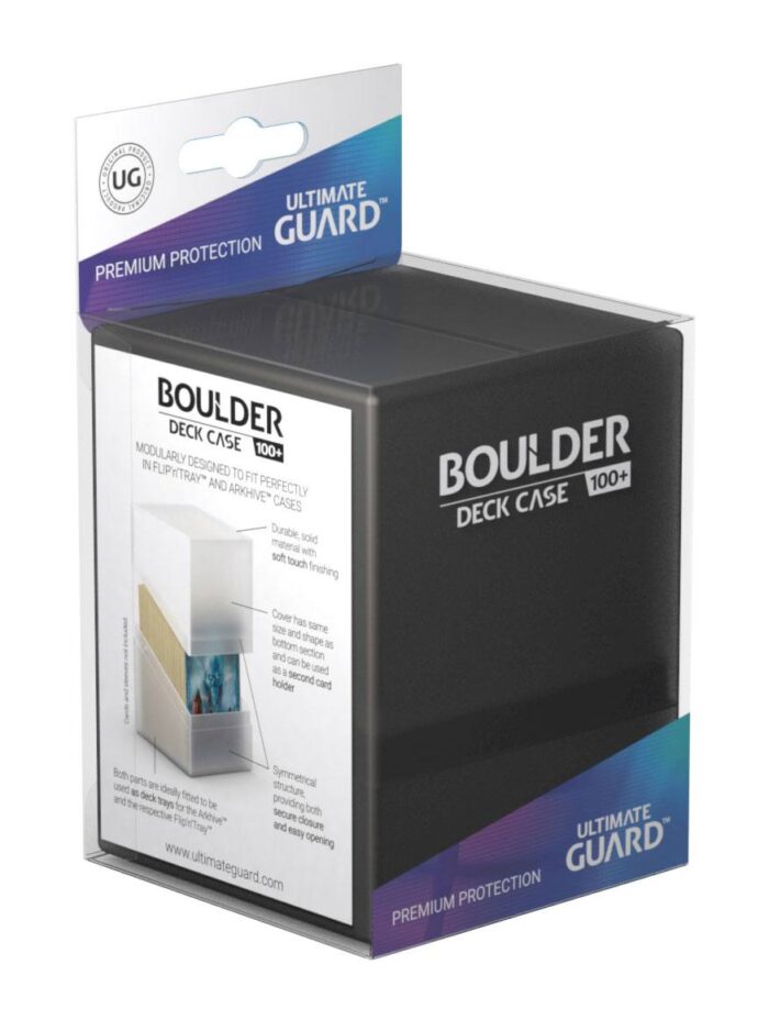 Ultimate Guard Boulder™ Deck Case 100+ Standard Size Onyx - Image 2