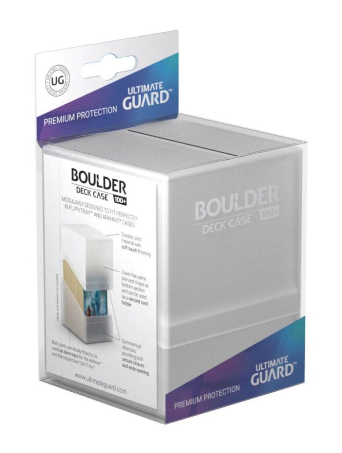 Ultimate Guard Boulder™ Deck Case 100+ Standard Size Frosted - Image 3