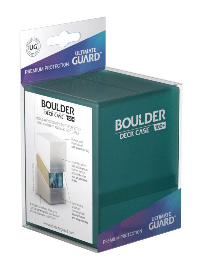 Ultimate Guard Boulder™ Deck Case 100+ Standard Size Malachite - Image 4