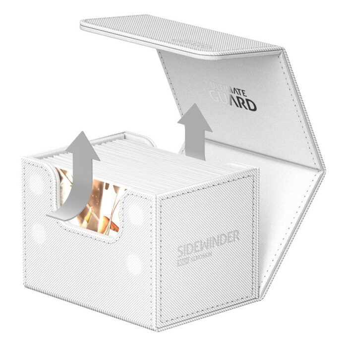Ultimate Guard Sidewinder™ 100+ XenoSkin™ Monocolor White - Image 3