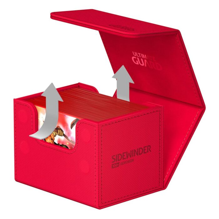 Ultimate Guard Sidewinder™ 100+ XenoSkin™ Monocolor Red - Image 2