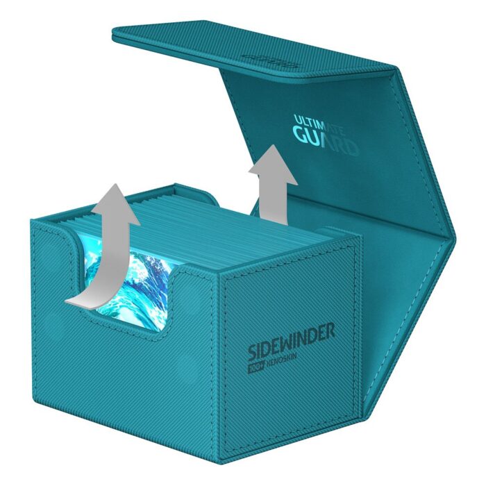 Ultimate Guard Sidewinder™ 100+ XenoSkin™ Monocolor Petrol Blue - Image 2