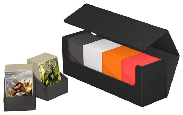 Ultimate Guard Arkhive™ 400+ Standard Size XenoSkin™  Monocolor Black - Image 2