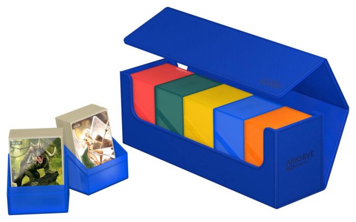 Ultimate Guard Arkhive™ 400+ Standard Size XenoSkin™  Monocolor Blue - Image 3