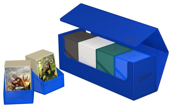 Ultimate Guard Arkhive™ 400+ Standard Size XenoSkin™  Monocolor Blue - Image 4