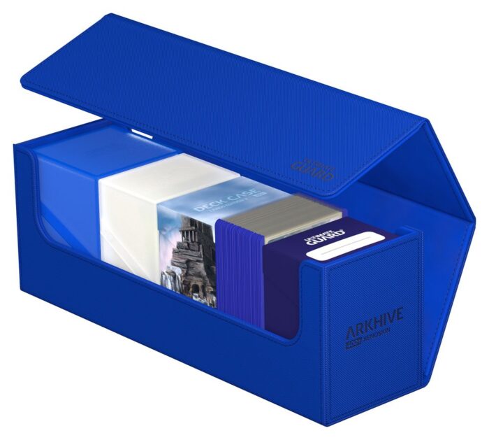 Ultimate Guard Arkhive™ 400+ Standard Size XenoSkin™  Monocolor Blue - Image 7
