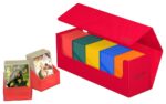 Ultimate Guard Arkhive™ 400+ Standard Size XenoSkin™  Monocolor Red - Image 4