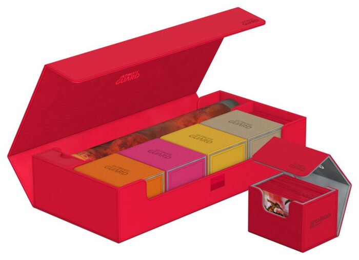 Ultimate Guard Superhive 550+ XenoSkin Monocolor Red - Image 3