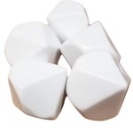 Chessex Opaque Polyhedral Blank 10-sided dice