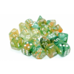 Chessex 16mm d6 Blocks - Nebula TM 16mm d6 Spring/white Luminary Dice Block™ (12 dice)