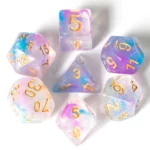 WoD - Orion serie - Blue/Pink Swirl (Dice Set)