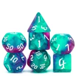 WoD - Clear serie - Purple/Blue (Dice Set)