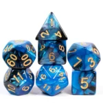 WoD - Basic serie - Blue/Black (Dice Set)