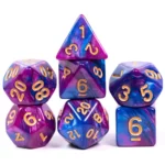 WoD - Basic serie - Darkblue/Purple (Dice Set)