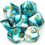 WoD - Basic serie - Blue/White (Dice Set)