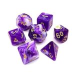 WoD - Basic serie - Purple/White (Dice Set)