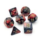 WoD - Basic serie - Black/Red (Dice set)
