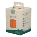 Ultimate Guard Return To Earth Boulder Deck Case 100+ Standard Size Orange - Image 3
