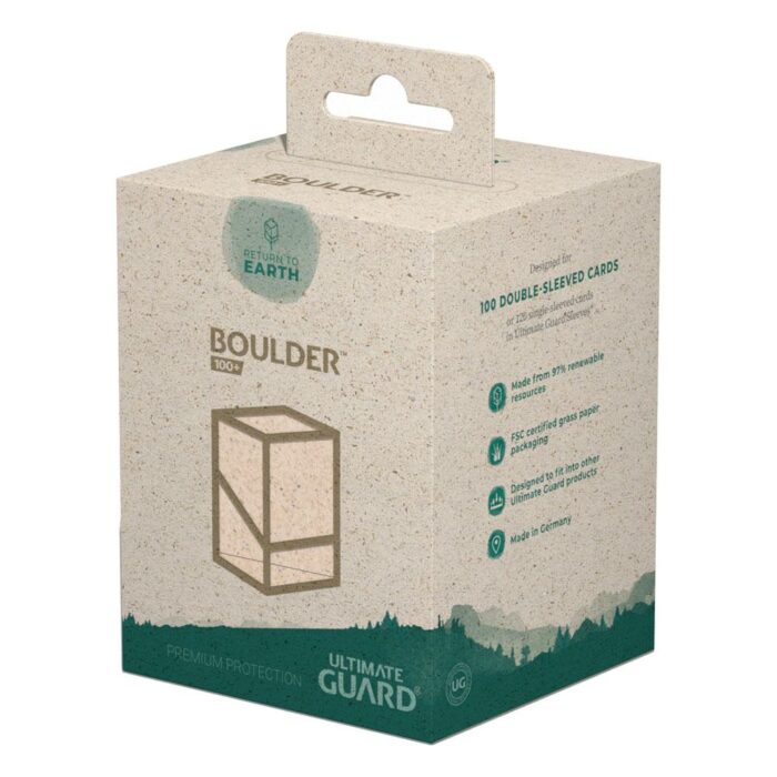 Ultimate Guard Return To Earth Boulder Deck Case 100+ Standard Size Natural – Bild 2
