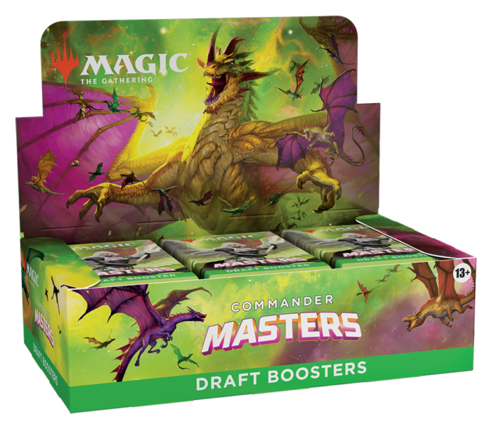 Commander Masters Draft Booster Display - Image 3