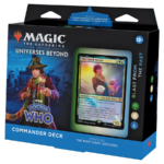 Magic: The Gathering Doctor Who Commander Deck – Blast from the Past (100-Card Deck, 2-Card Collector Booster Sample Pack + Accessories)