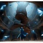 UP - Wilds of Eldraine Playmat Blue for Magic: The Gathering
