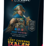 Magic: The Gathering The Lost Caverns of Ixalan Commander Deck - Ahoy Mateys (100-Card Deck, 2-Card Collector Booster Sample Pack + Accessories)