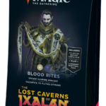 Magic: The Gathering The Lost Caverns of Ixalan Commander Deck - Blood Rites (100-Card Deck, 2-Card Collector Booster Sample Pack + Accessories)