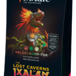 Magic: The Gathering The Lost Caverns of Ixalan Commander Deck - Veloci-ramp-tor (100-Card Deck, 2-Card Collector Booster Sample Pack + Accessories)