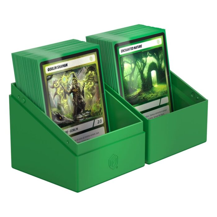 Ultimate Guard Boulder Deck Case 100+ Solid Green - Image 2