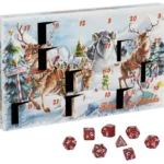 Dice-Advent calendar from the previous year
