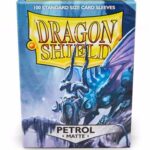 Dragon Shield Standard Sleeves - Matte Petrol (100 Sleeves)