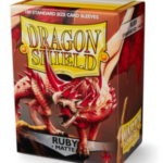 Dragon Shield Matte Sleeves - Ruby (100 Sleeves)
