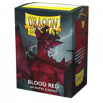 Dragon Shield Standard Matte Sleeves - Blood Red 'Simurag' (100 Sleeves)
