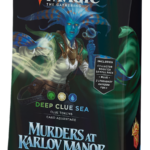 Magic: The Gathering Murders at Karlov Manor Commander Deck - Deep Clue Sea (100-Card Deck, 2-Card Collector Booster Sample Pack + Accessories)