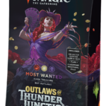 Magic: The Gathering Outlaws of Thunder Junction Commander Deck - Most Wanted (100-Card Deck, 2-Card Collector Booster Sample Pack + Accessories)