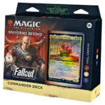 Magic: The Gathering Fallout Commander Deck - Hail, Caesar (100-Card Deck, 2-Card Collector Booster Sample Pack + Accessories)