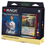 Magic: The Gathering Fallout Commander Deck - Science! (100-Card Deck, 2-Card Collector Booster Sample Pack + Accessories)