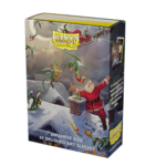 Dragon Shield Japanese size Brushed Art Sleeves - Christmas 2023 (60 Sleeves)
