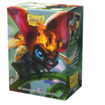 Dragon Shield Standard size Brushed Art Sleeves - The Burnbug (100 Sleeves)