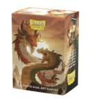 Dragon Shield Sleeves - Standard size - Matte Dual Art - Wood Snake 2025 (100 Sleeves)
