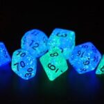 Sirius Dice - Dice Set - Frosted Glowworm
