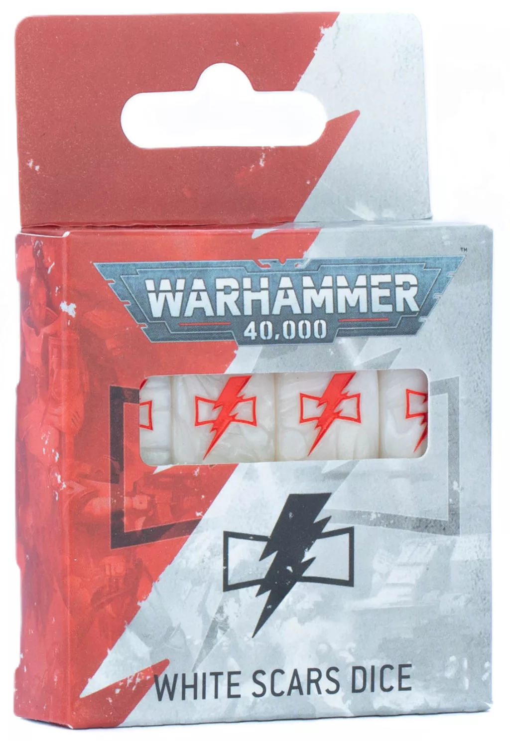 99220101031 WARHAMMER 40000: WHITE SCARS DICE - Image 1