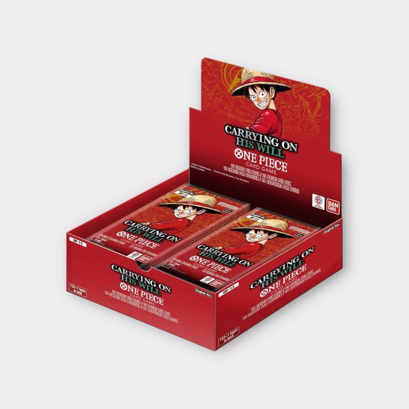 one-piece-card-game-carrying-on-his-will-op-13-booster-display-24-packs One Piece TCG - Carrying on his Will OP-13 - Booster Display (24 Packs) EN - Image 1